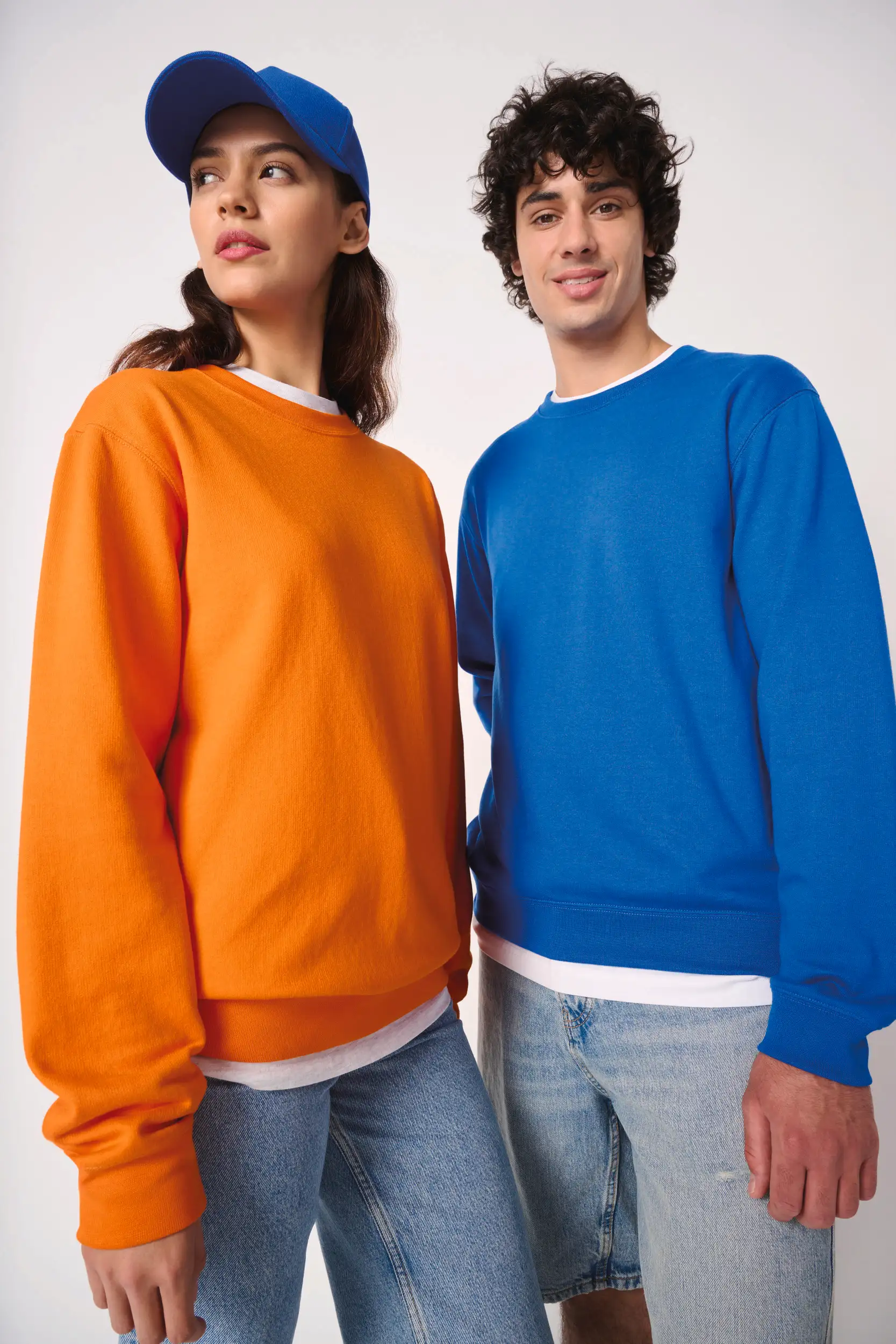 Sweat-shirt col rond unisexe