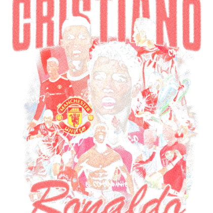 Transfert DTF Football Pop Art – Design N°58 – À floquer chez soi | CDM 2026