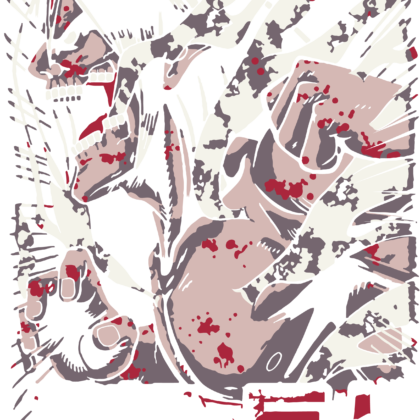 Design DTF — Mikasa Ackerman Berserker