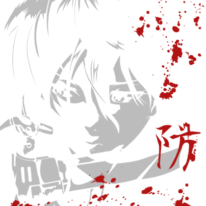 Design DTF — Mikasa Ackerman Vengeance
