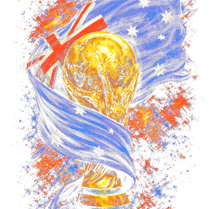 Transfert DTF Australie N°1 – À floquer chez soi | CDM 2026