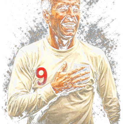 Transfert DTF Rétro Bob N°3 – Légendes du football – À floquer chez soi | CDM 2026