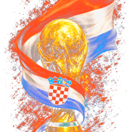 Transfert DTF Croatie N°1 – À floquer chez soi | CDM 2026