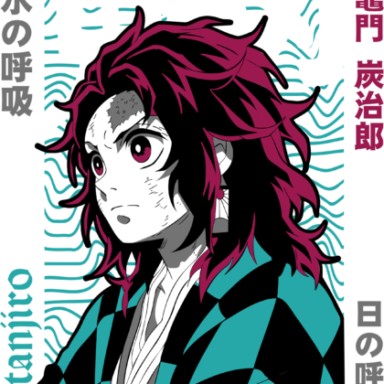 Design Tanjiro Kamado Édition Vintage