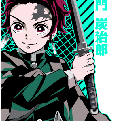 Design Tanjiro Kamado Bataille