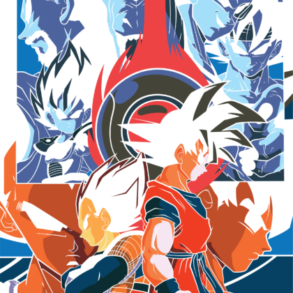 Design Vegeta vs Goku Édition Street