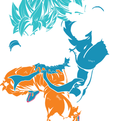 Design Gogeta Super Saiyan Blue