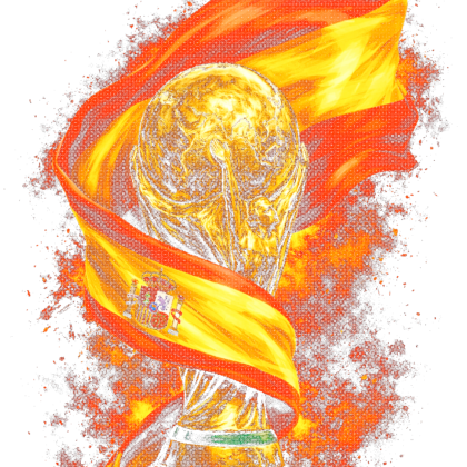 Transfert DTF Espagne N°1 – À floquer chez soi | CDM 2026