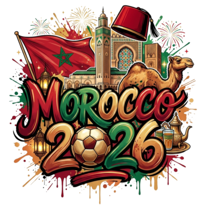 Transfert DTF Écusson Maroc Édition Drapeau & Culture – À floquer chez soi | CDM 2026