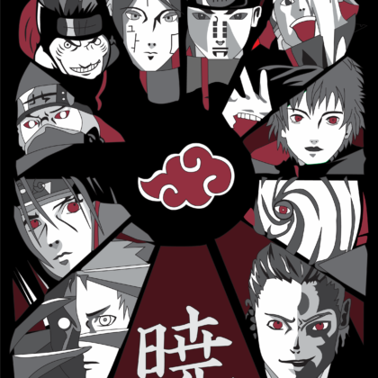 Design Akatsuki Membres
