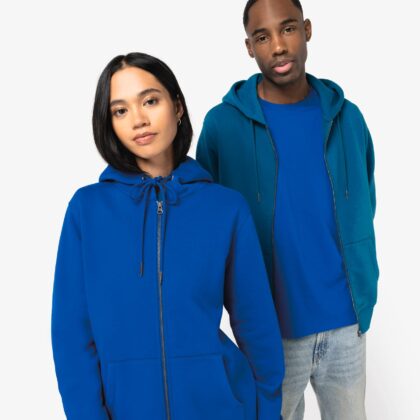 Sweat zippé à capuche unisexe — NS402 (Native Spirit)