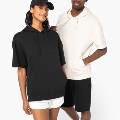 Sweat capuche manches courtes French Terry — NS406 (Native Spirit)