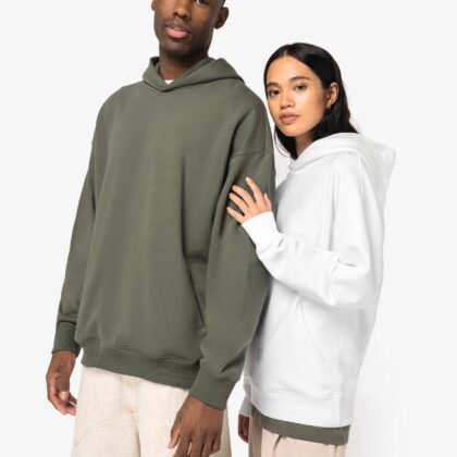 Sweat capuche oversize unisexe — NS408 (Native Spirit)