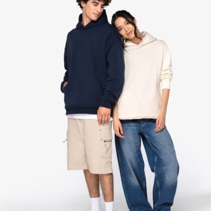 Sweat capuche oversize unisexe — NS441 (Native Spirit)