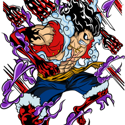 Design original Luffy Gear 4