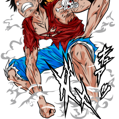 Design original Luffy