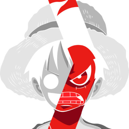 Design original Luffy Gear 5