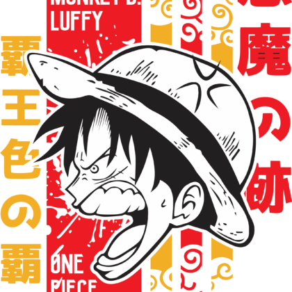Design original Monkey D. Luffy