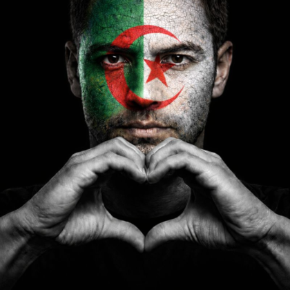 T-shirt noir Fan Zone Algérie CDM 2026