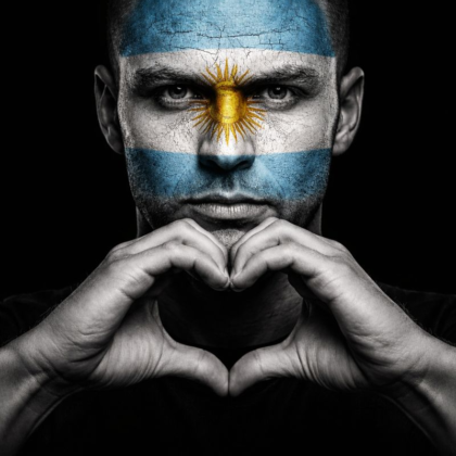 T-shirt noir Fan Zone Argentine CDM 2026