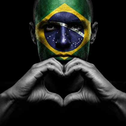 T-shirt noir Fan Zone Brésil CDM 2026