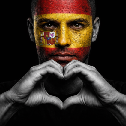 T-shirt noir Fan Zone Espagne CDM 2026