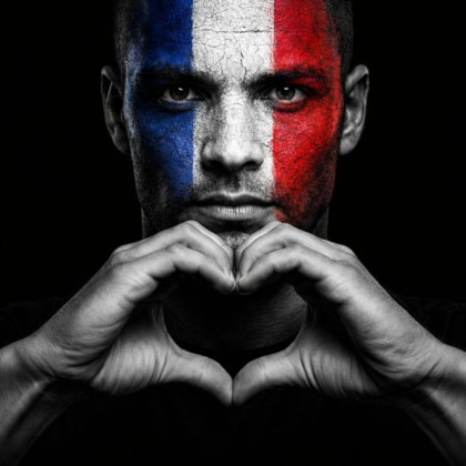 T-shirt noir Fan Zone France CDM 2026