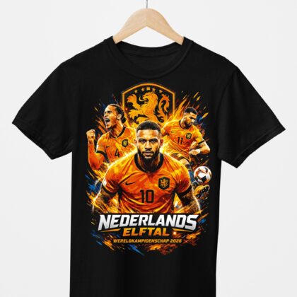 T-shirt floqué Bootleg Pays-Bas N°1 – Édition CDM 2026