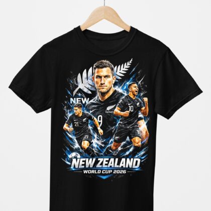 T-shirt floqué Bootleg New Zeland N°1 – Édition CDM 2026