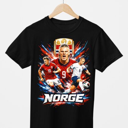 T-shirt floqué Bootleg Norge N°1 – Édition CDM 2026
