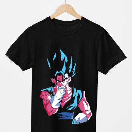 T-shirt floqué Dragon Ball — Goku Super Saiyan Blue