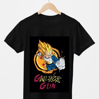 T-shirt floqué Dragon Ball — Vegeta Super Saiyan