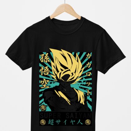 T-shirt floqué Dragon Ball — Gohan Super Saiyan