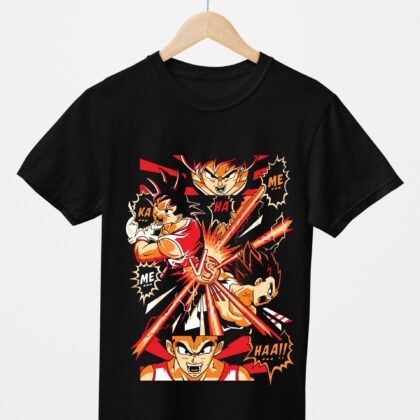 T-shirt floqué Dragon Ball — Goku Kaioken