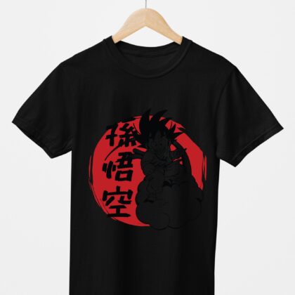 T-shirt floqué Dragon Ball — Goku Son Goku Japon