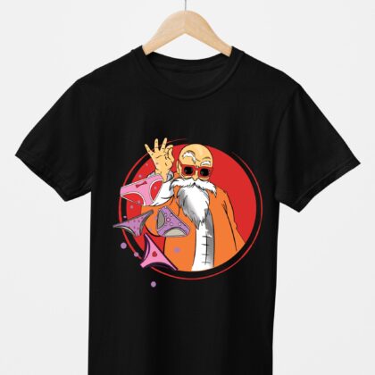 T-shirt floqué Dragon Ball — Tortue Géniale Maître Kame