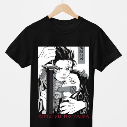 T-shirt floqué Demon Slayer — Sabreur Édition Mystère