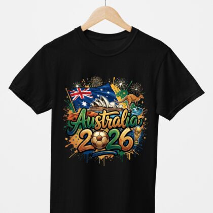 T-shirt floqué Écusson Autralia Édition Drapeau & Culture – Édition CDM 2026