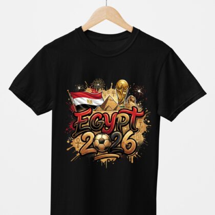 T-shirt floqué Écusson Égypte Édition Drapeau & Culture – Édition CDM 2026