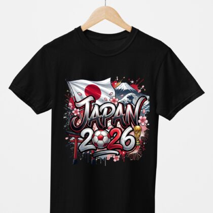 T-shirt floqué Écusson Japon Édition Drapeau & Culture – Édition CDM 2026