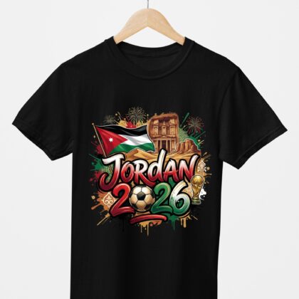 T-shirt floqué Écusson Jordan Édition Drapeau & Culture – Édition CDM 2026