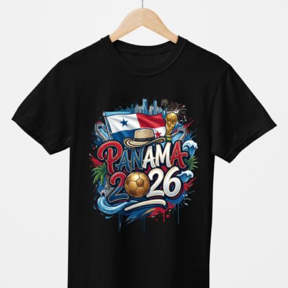 T-shirt floqué Écusson Panama Édition Drapeau & Culture – Édition CDM 2026