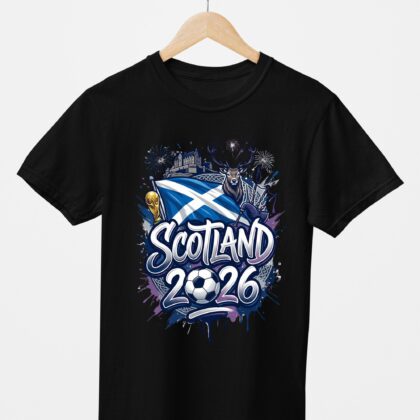 T-shirt floqué Écusson Écosse Édition Drapeau & Culture – Édition CDM 2026