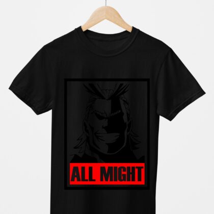 T-shirt floqué My Hero Academia — All Might Symbole de la Paix