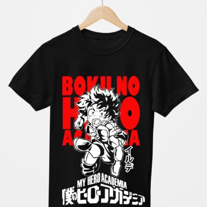 T-shirt floqué My Hero Academia — Boku No Hero Academia Logo