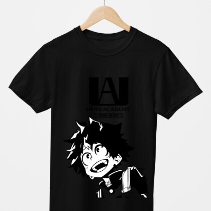 T-shirt floqué My Hero Academia — Deku UA Academy