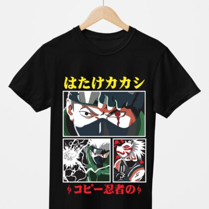 T-shirt floqué Naruto — Kakashi Hatake Sensei