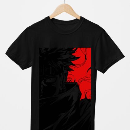 T-shirt floqué Naruto — Naruto Mode Kyubi