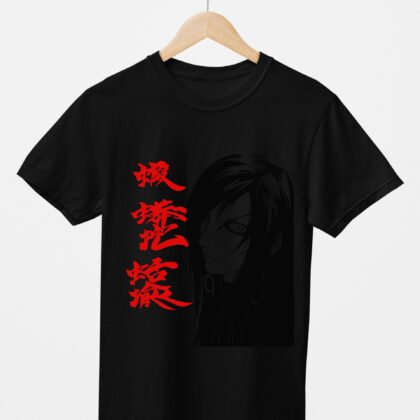 T-shirt floqué Naruto — Itachi Uchiha Sang