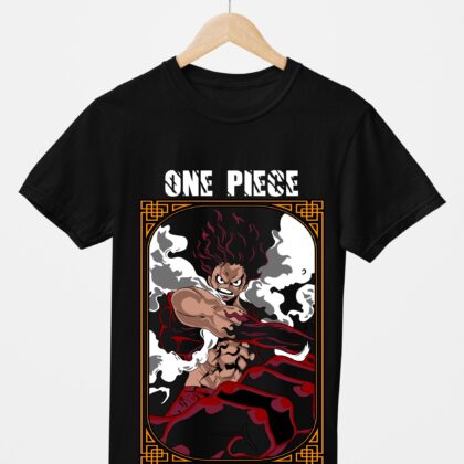 T-shirt Luffy Gear 5 One Piece — Sun God Nika